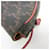 Céline Borsa a Spalla Celine Triomphe Triangle Marrone Nero  - vista 7