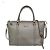 Borsa a mano Gucci MicroGuccissima in pelle - Gray Marrone
