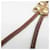 Hermès Nœud papillon Hermes Medor Bolo Tie Marron Doré  - vue 10