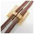 Hermès Nœud papillon Hermes Medor Bolo Tie Marron Doré  - vue 11