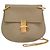 Borsa a tracolla in pelle Chloé Drew 3S1031 da donna Grigio
