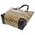 Borsa Tote Gucci GG Crystal Beige Marrone scuro - vista 2