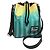Louis Vuitton Damier Stripe Sac Marant Messenger Bag Nero Verde Giallo