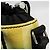 Louis Vuitton Damier Stripe Sac Marant Messenger Bag Nero Verde Giallo - vista 7