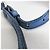 Portafoglio a tracolla/catena Prada Saffiano BT1020 Blu - vista 15