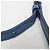Portafoglio a tracolla/catena Prada Saffiano BT1020 Blu - vista 16