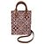 Louis Vuitton Monogram Jacquard Petite Sac Plat Marrone Bordò