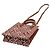 Louis Vuitton Monogram Jacquard Petite Sac Plat Marrone Bordò - vista 2