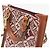 Louis Vuitton Monogram Jacquard Petite Sac Plat Marrone Bordò - vista 8