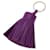 Hermès Hermes Carmen Keyring in Purple Agneau Milo Leather  - view 1