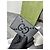 Gucci Piuma Jumbo GG Leder Kartenetui Schwarz Graphite Grau - Ansicht 11