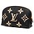 Pochette cosmétique Louis Vuitton Black Bicolor Monogram Empreinte Giant Noir - vue 2