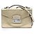 Borsa Prada Gold Saffiano Sound Lock D'oro