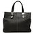 Tote in pelle nera Burberry Nero