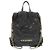 Chanel 22 Rucksack aus gestepptem glänzendem Kalbsleder Schwarz Large