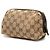 Pochette Gucci in tela GG beige - vista 2