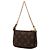 Louis Vuitton Brown Monogram Mini Pochette Accessoires Marrone - vista 2