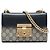 Gucci Beige Small GG Supreme Padlock Crossbody