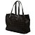 Tote in nylon Chanel Brown New Travel Line Marrone Marrone scuro - vista 2
