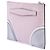 Clutch Saffiano tricolore rosa Prada - vista 2