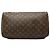Louis Vuitton Marrone Monogram Speedy 35 - vista 3