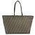 Bolso tote Fendi marrón Castaño