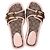 Coach Sandalo Margot in legno in jacquard signature