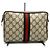 Clutch GUCCI GG Supreme Marrone
