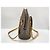 Borsa shopping Louis Vuitton Ellipse - Marrone - vista 4