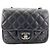 Borsa a Spalla Chanel Mini Matelassé Nero