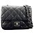 Borsa a Spalla Chanel Mini Matelassé Nero - vista 14