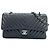 Borsa a tracolla Chanel Matelassé nera Nero