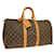 Louis Vuitton Keepall Monogram Canvas 45 Marrone - vista 2