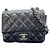 Borsa a Spalla Chanel Mini Matelassé Nero - vista 12