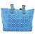 Borsa Tote 2-Way Coach Tour Blu - vista 3