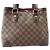 Borsa Louis Vuitton Hampstead PM Marrone - vista 3