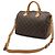 Borsa Louis Vuitton Monogram Speedy Bandoulière 30 Marrone Monogramma - vista 3