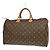 Louis Vuitton Speedy Monogram Canvas 40 Castaño - vista 2
