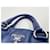 Borsa a 2 modi blu Prada  - vista 11