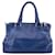 Borsa a 2 modi blu Prada  - vista 2