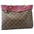 Borsa Tote Pallas Shopper Louis Vuitton Marrone - vista 2