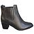 Autre Marque Fabio Rusconi Botines de cuero marrón Castaño