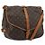 Louis Vuitton Saumur Monogram Canvas 35 Marrone