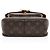 Borsa a tracolla Louis Vuitton Monogram Canvas Passy Nero - vista 4