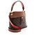 Borsa a tracolla Louis Vuitton Monogram Canvas Tuileries Besace Marrone - vista 2