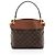 Borsa a tracolla Louis Vuitton Monogram Canvas Tuileries Besace Marrone - vista 3