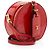 Louis Vuitton Monogram Vernis Boite Chapeau Mini Shoulder Bag Rosso - vista 2