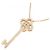 Autre Marque Collier Key Flower en Diamants Au750 Rose - vue 4