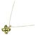 Autre Marque Collana con diamante e peridoto Au750 D'oro - vista 2
