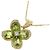 Autre Marque Collana con diamante e peridoto Au750 D'oro - vista 3